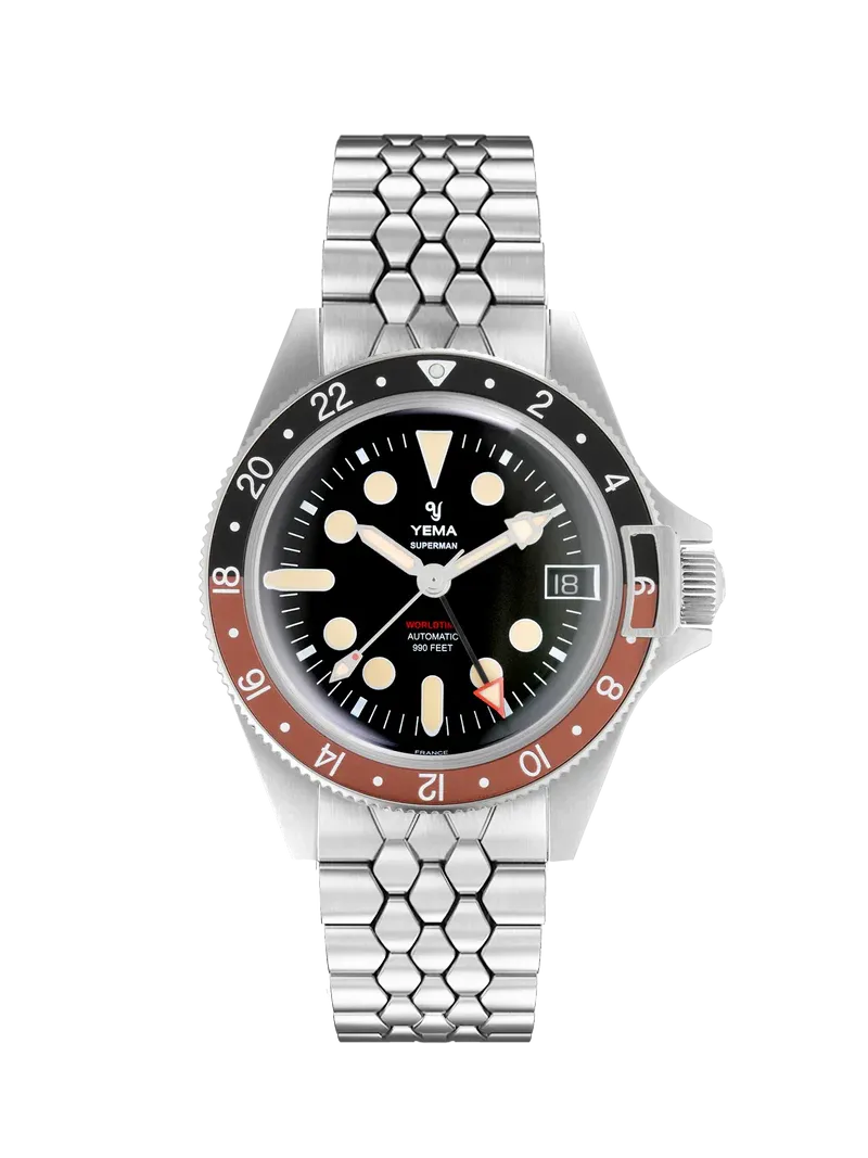 Superman Worldtime GMT Coke Scales Slim Edition