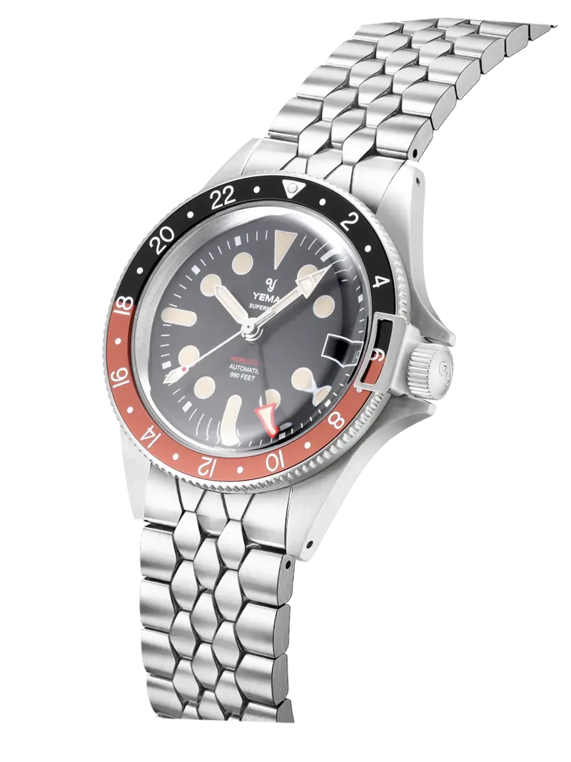 Superman Worldtime GMT Coke Scales Slim Edition