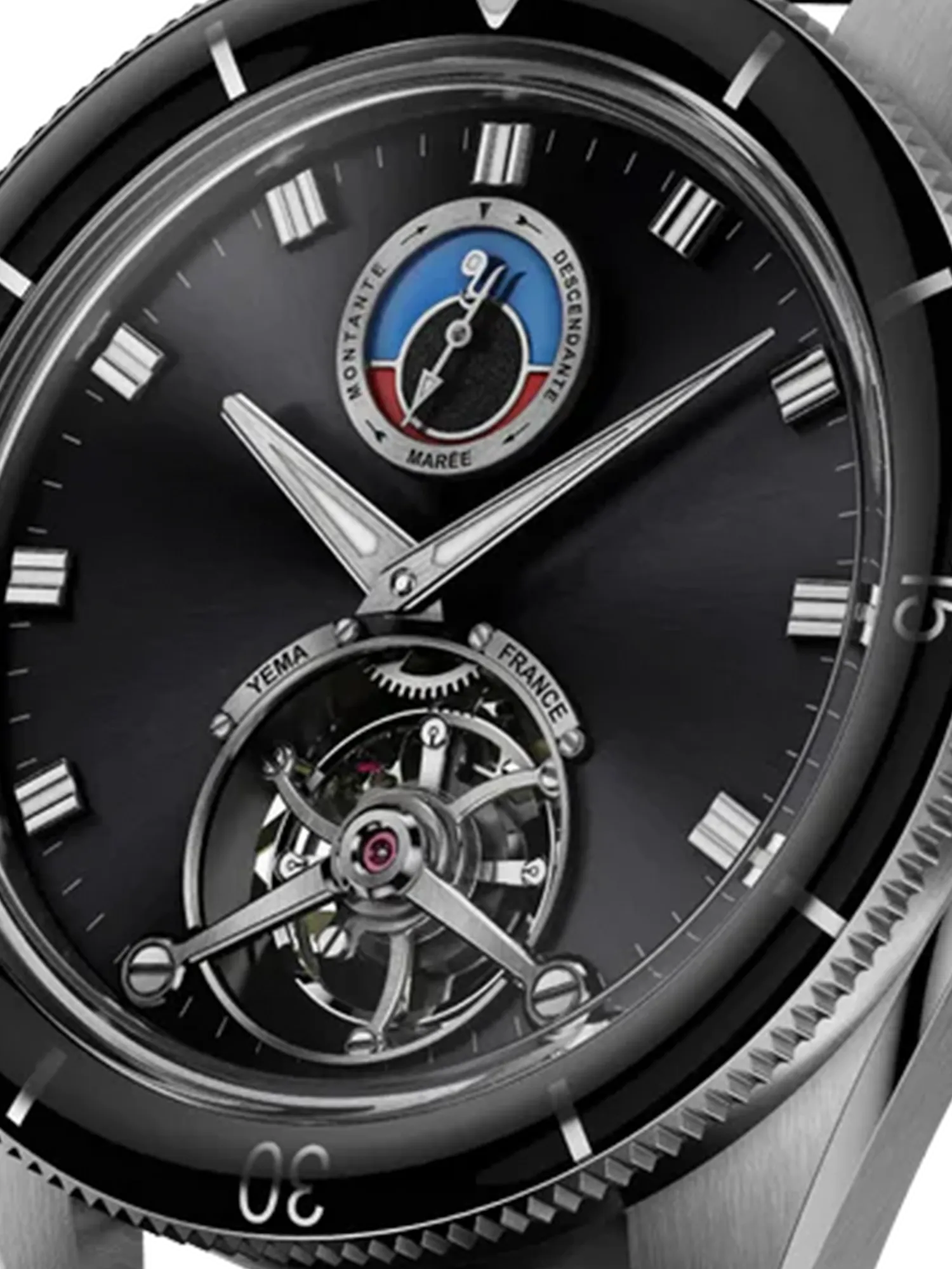 Yachtingraf Steel Tourbillon Mareographe 75th Anniversary Limited Edition