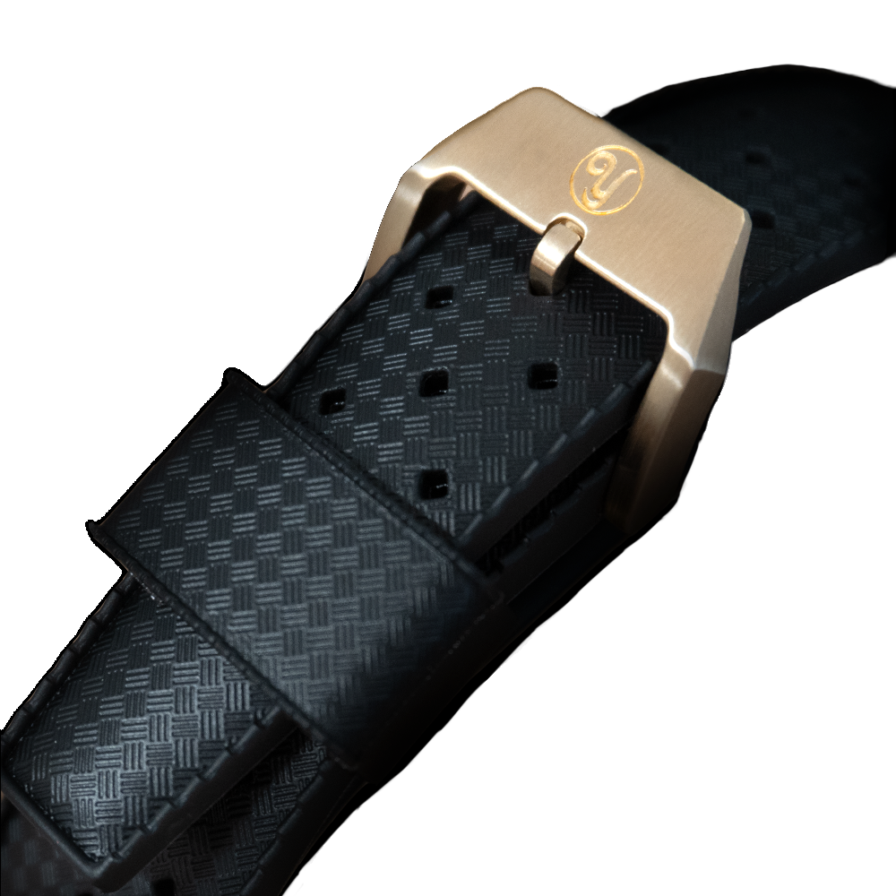 Bracelet de plongée Tropic YEMA Boucle bronze 19mm