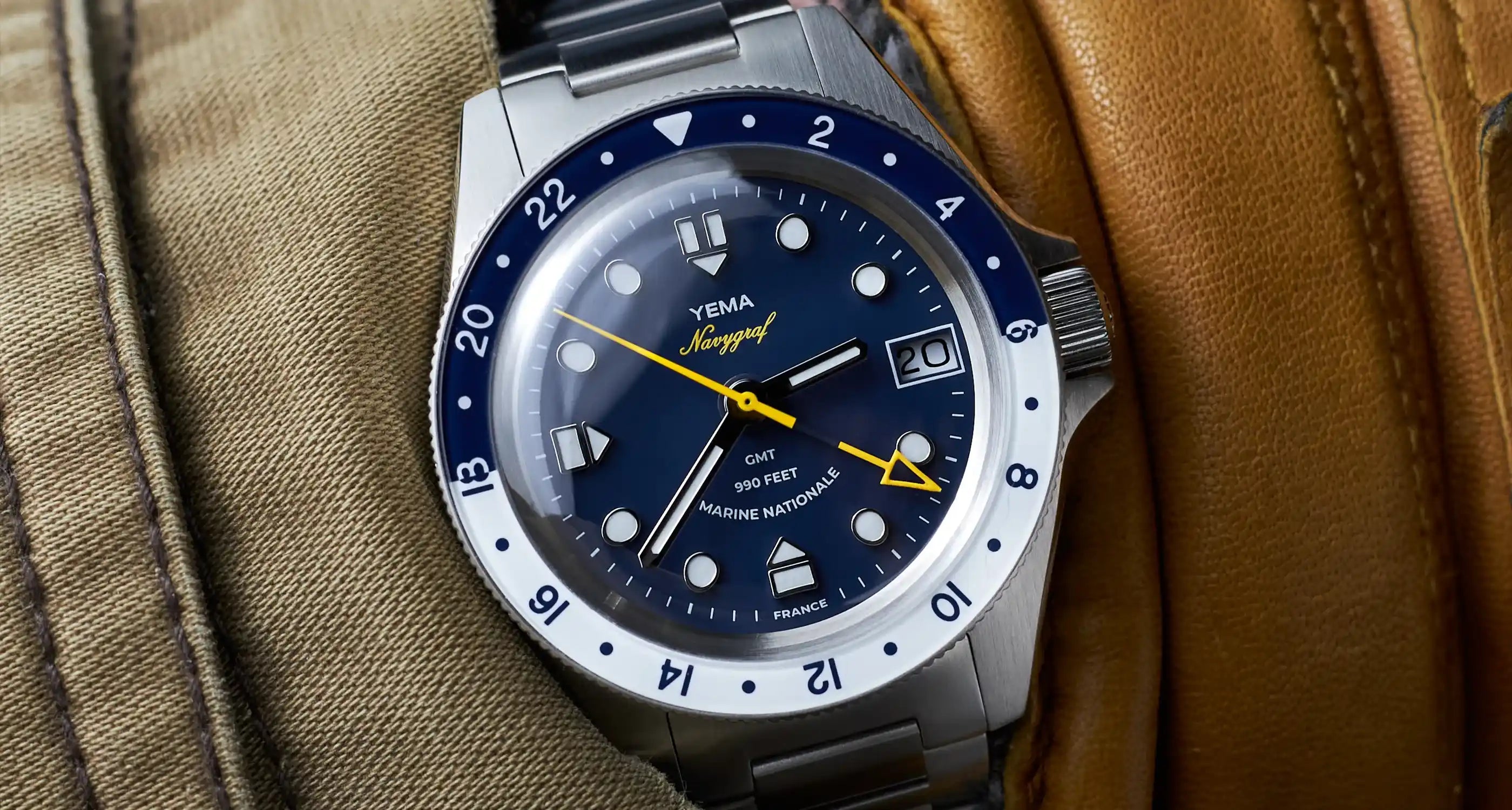 YEMA Navygraf Marine Nationale GMT