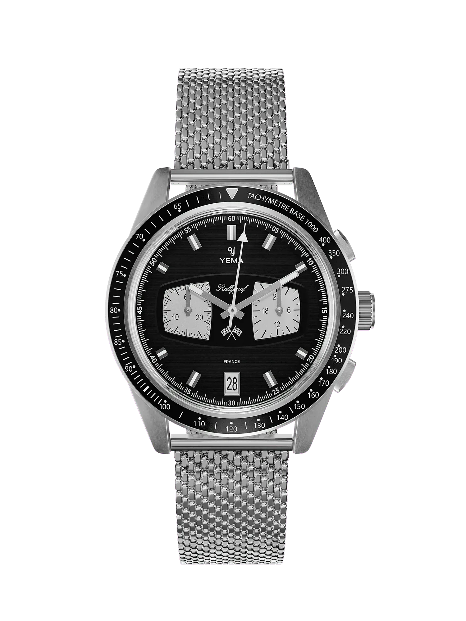 Rallygraf Meca-Quartz II Reverse Panda Rallygraf Meca-Quartz II Reverse Panda
