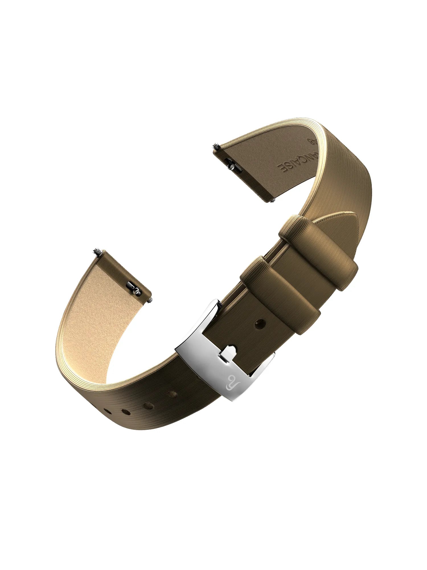 Cinturino in pelle satinata