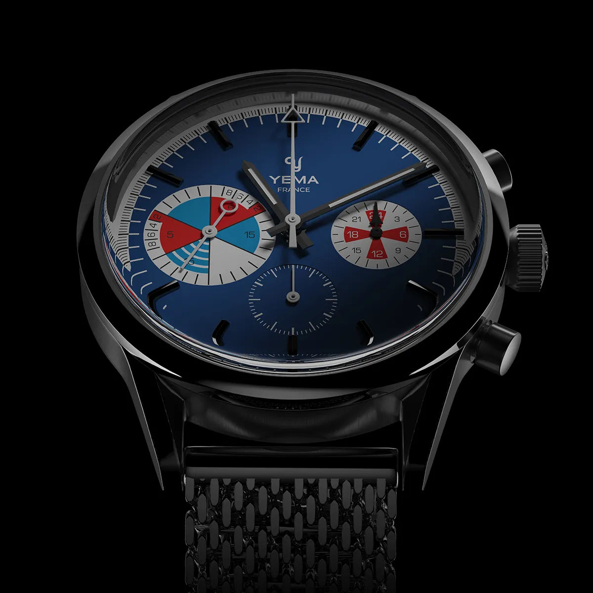 OROLOGIO MET MECA YONI D59 | Orologio Da Parete Meccanico, Struttura In Acciaio Marrone, Diametro 59 Cm, Movimento Silenzioso, Vetro