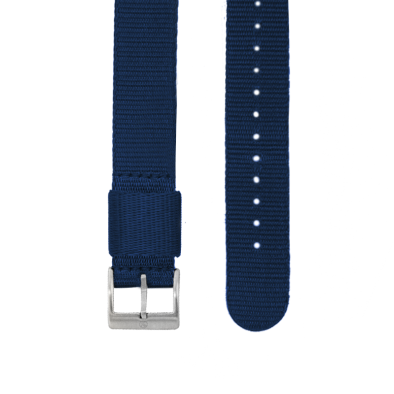 YEMA Nato Nylon Bleu, Ardillon