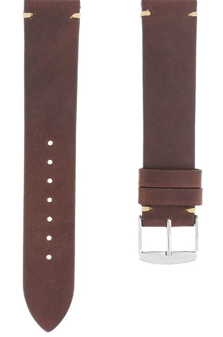 Brown Leather Vintage Watch Band 20mm ($ 69)